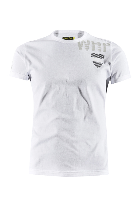 RESEARCH SS BD ASH T-SHIRT GIROCOLLO BIANCO/PIOMBO