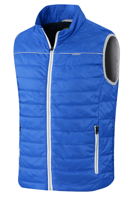 RESEARCH SS BF HAMILTON GILET SR  BLU