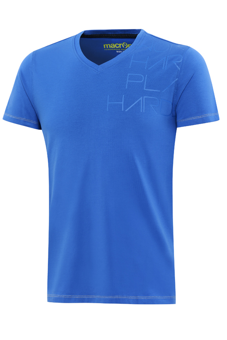 RESEARCH SS BF DUNKY T-SHIRT V NECK MM CHINA BLU SR