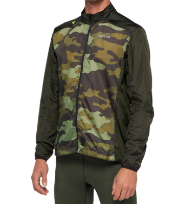 RUN CHINOOK FBI LAMBERT W-BREAKR LIGT JKT MAN CAMO GRN PRINT