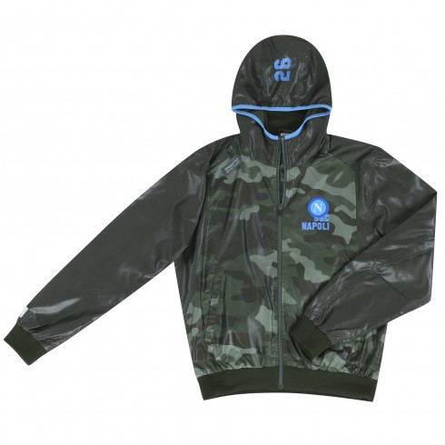 Napoli k-way felpa camo fight Sr